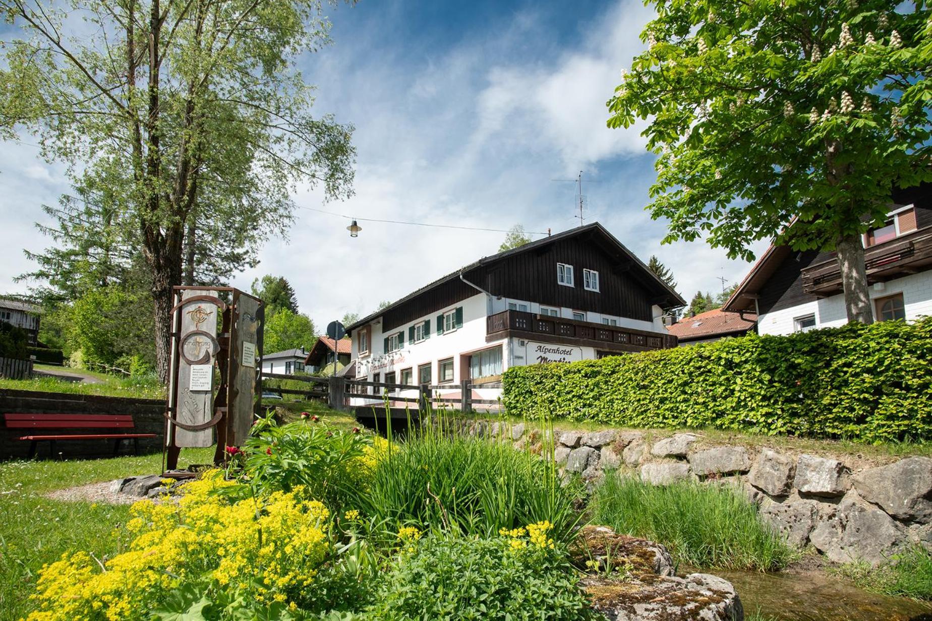 Alpen Hotel Martin Nesselwang Zewnętrze zdjęcie